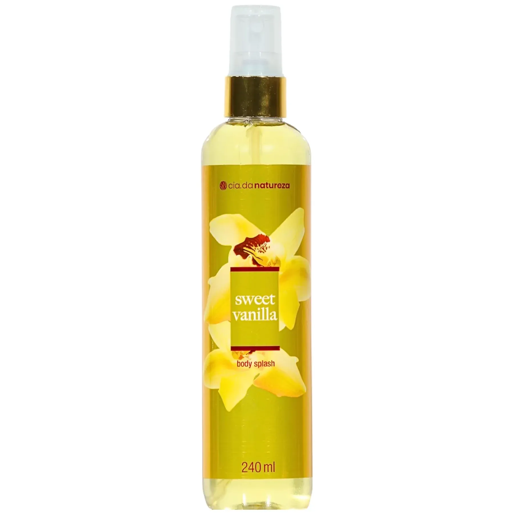 Body Splash Cia da Natureza Sweet Vanilla 240ml
